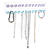 2Pcs 2 Colors Acrylic Jewelry Display Hanger Rack AJEW-PH0002-59-1