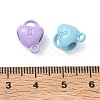 Spray Painted Alloy Connector Charms AL-CBA5B8E-06-3