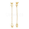 Brass Beads KK-N259-02-3