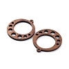 Walnut Wood Laser Cut Pendants WOOD-Q051-05I-2