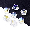 Electroplate Glass Beads EGLA-E059-G06-3