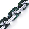Handmade Acrylic Cable Chains AJEW-JB00674-03-2