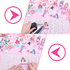 12Pcs Polyester Embroidery Sew on Ornament Accessories PATC-WH0008-258-3