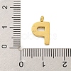 Ion Plating(IP) 304 Stainless Steel Charms STAS-G345-01G-P-3