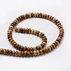 Rondelle Natural Picture Jasper Bead Strands G-L439-08-2