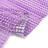 24 Rows Plastic Diamond Mesh Wrap Roll DIY-L049-05I-3