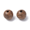 Wood Beads WOOD-I009-01B-07-3