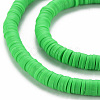 Handmade Polymer Clay Bead Strands CLAY-T002-6mm-43-3