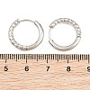 Brass Huggie Hoop Earrings KK-CBA8A92-04P-5
