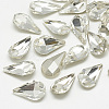 Pointed Back Glass Rhinestone Cabochons RGLA-T082-6x10mm-01-1