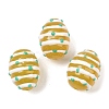 Glass Imitation Jade Beads GLAA-L051-02C-1