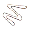 Ion Plating(IP) 304 Stainless Steel Ball Chain Necklaces X-NJEW-L149-B04-M-2