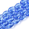 Glass Beads Strands X-GLAA-R024-11x8mm-8-1