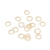 Brass Twisted Open Jump Rings KK-WH0060-02B-G-3