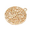 Brass Pendants KK-D263-01G-06-2