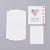 Kraft Paper Boxes and Necklace Jewelry Display Cards CON-L016-A08-2
