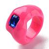 Resin Finger Rings X-RJEW-Z007-05A-3