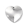 Non-Tarnish 201 Stainless Steel Pendants STAS-G296-08P-2