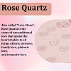 20Pcs Natural Rose Quartz European Beads G-PA0002-34B-7