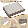 24Pcs Cardboard Weaving Looms DIY-FG0001-41B-3