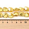 Electroplate Glass Beads Strands EGLA-V001-06A-4