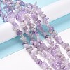 Natural Lavender Amethyst Chip Bead Strands G-M205-35-5