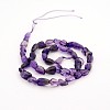 Natural Amethyst Bead Strands G-J280-08-2