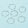 Brass Linking Rings KK-F831-013C-S-RS-1