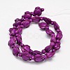Dyed Synthetic Turquoise Beads Strands G-M152-04-B-3