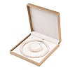 Natural Cultured Freshwater Pearl Beads Necklaces & Bracelets Jewelry Sets SJEW-N039-01-5