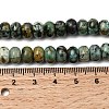 Natural African Turquoise(Jasper) Beads Strands G-A280-A23-02-5