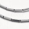 Electroplate Non-magnetic Synthetic Hematite Bead Strands G-F300-37B-01-1