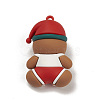 PVC Plastic Christmas Style Big Pendants PVC-O001-02C-2