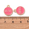 Alloy Enamel Charms ENAM-C028-01G-01-3