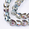 Electroplated Glass Beads EGLA-T016-01-B05-1