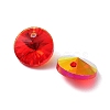 Electroplate Transparent Glass Beads EGLA-Z002-AB06-2