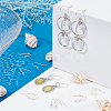 12 Parirs 6 Style Sterling Silver Earring Hooks FIND-PH0017-81-5