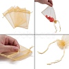 Organza Gift Bags with Drawstring OP-R016-10x15cm-15-4