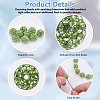 100Pcs Polymer Clay Pave Rhinestone Beads RB-OC0001-09-4