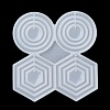Hexagon/Round/Ring DIY Pendant Silicone Molds SIMO-R002-04-4