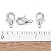 Zinc Alloy Lobster Claw Clasps E103-4