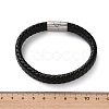 Braided Leather Cord Bracelets BJEW-I200-08-5