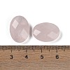 Natural Rose Quartz Cabochons G-O175-15A-01-3