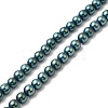 Electroplate Synthetic Non-magnetic Hematite Beads Strands G-E602-04E-1