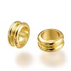 Brass Spacer Beads KK-P189-12G-2