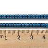 Electroplated Synthetic Non-magnetic Hematite Beads Strands G-K361-A03-01-4