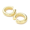 Rack Plating Brass Cuff Earrings for Women EJEW-G352-09G-2