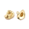 Rack Plating Brass Charms ZIRC-C042-11G-1