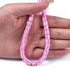 Handmade Polymer Clay Bead Strands CLAY-T020-12E-6