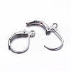 Brass Leverback Earring Findings X-KK-EC223-B-2